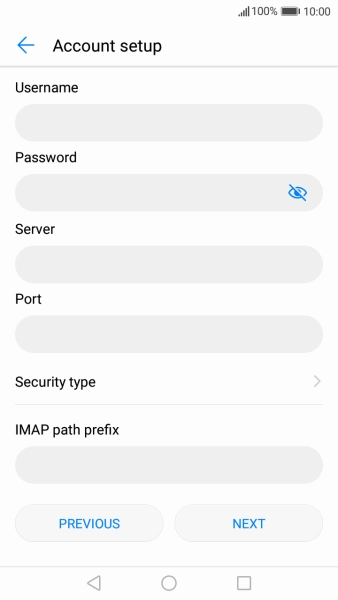 Press the field below 