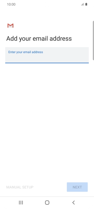 Press the field below 