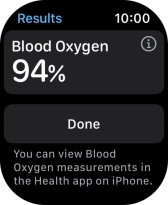 Your result is displayed on the screen.