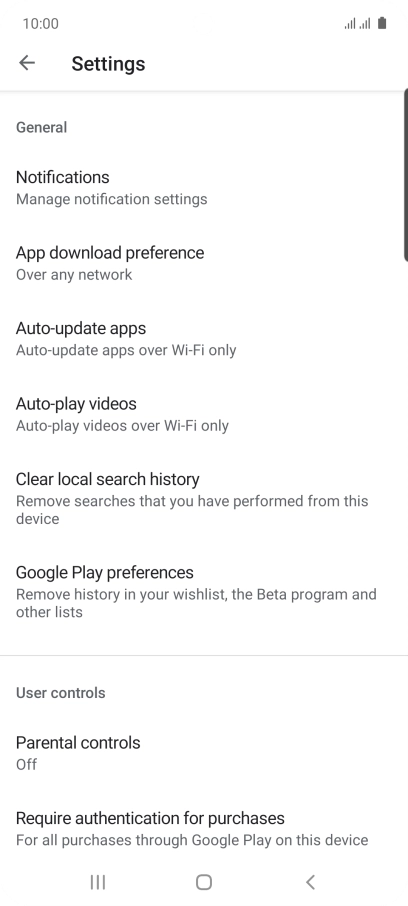 Press Auto-update apps.