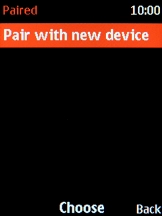Select Pair with new device.
