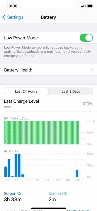 Slide your finger upwards starting from the bottom of the screen to return to the home screen.