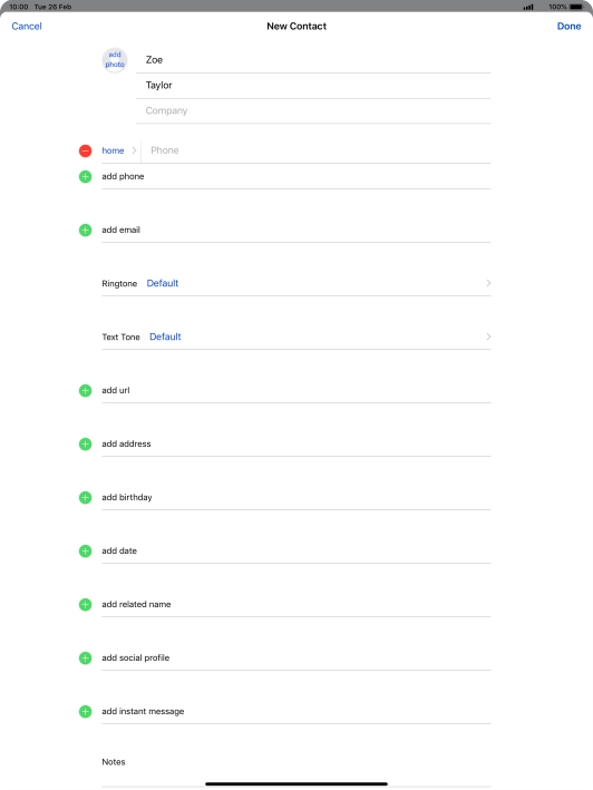 Press Phone and key in the required phone number.