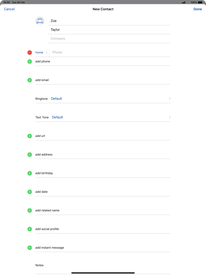 Press Phone and key in the required phone number.