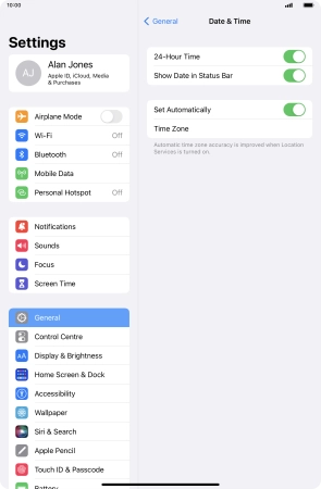 Slide your finger upwards starting from the bottom of the screen to return to the home screen.
