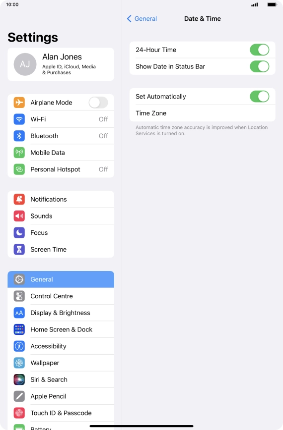 Slide your finger upwards starting from the bottom of the screen to return to the home screen.