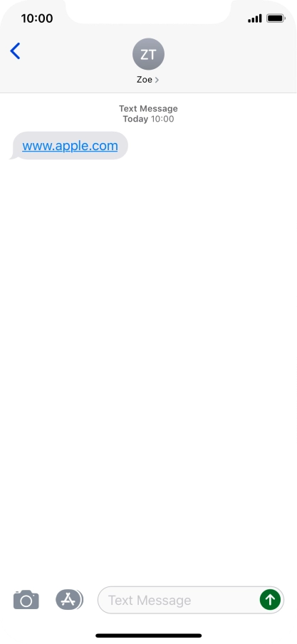 Go to the required message.