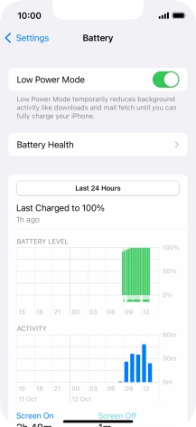 Slide your finger upwards starting from the bottom of the screen to return to the home screen.