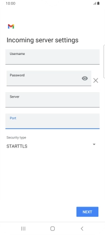 Press the drop down list below 