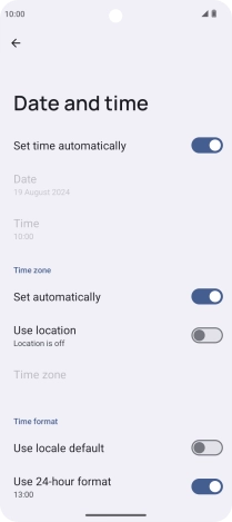 Slide your finger upwards starting from the bottom of the screen to return to the home screen.
