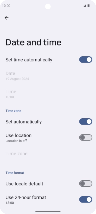 Slide your finger upwards starting from the bottom of the screen to return to the home screen.
