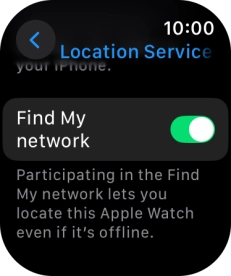 Press the Digital Crown several times to return to standby mode.