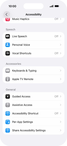 Press the required category below 
