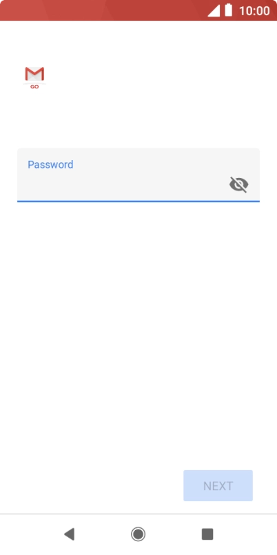 Press the field below 