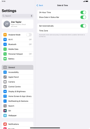 Slide your finger upwards starting from the bottom of the screen to return to the home screen.