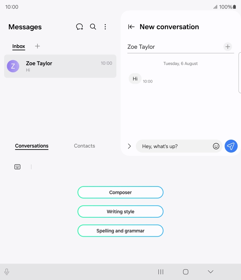 Press Writing style.