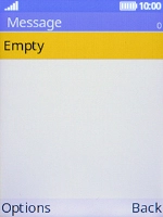 Press the Left selection key.