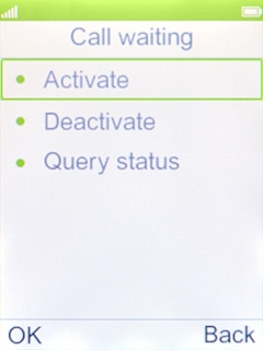 Select Activate to turn on the function.