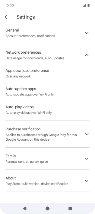 Press Auto-update apps.