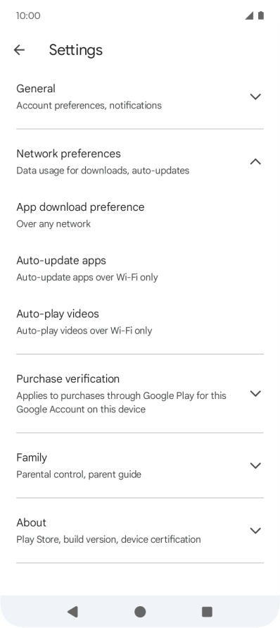 Press Auto-update apps.