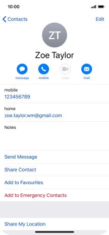 Press the required number.