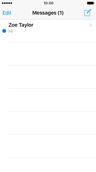 Press the new message icon.