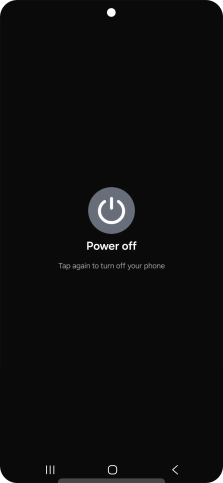 Press Power off.