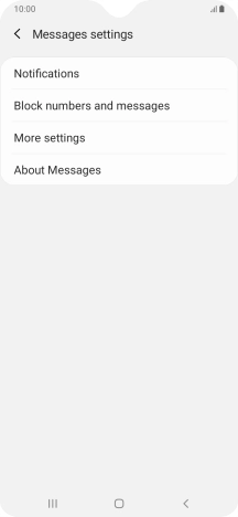 Press More settings.