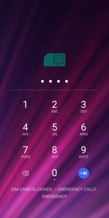 If you're asked to key in your PIN, do so and press the confirm icon.