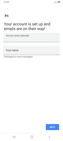 Press the field below 