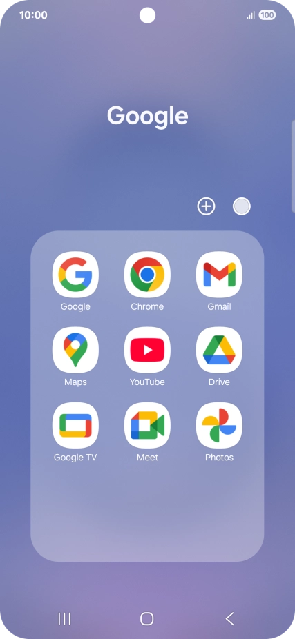 Open YouTube and go to the required video.