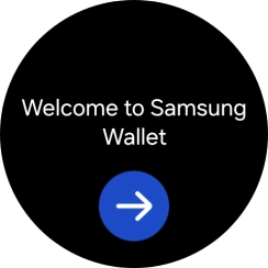 Press and hold the Return key to activate Samsung Pay.
