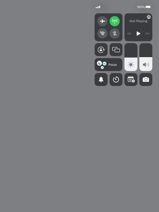 Press the sound mode icon to turn silent mode on or off.