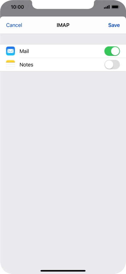 Press Save. Your email account has now been set up. To select more settings for incoming and outgoing server, proceed with the following steps.