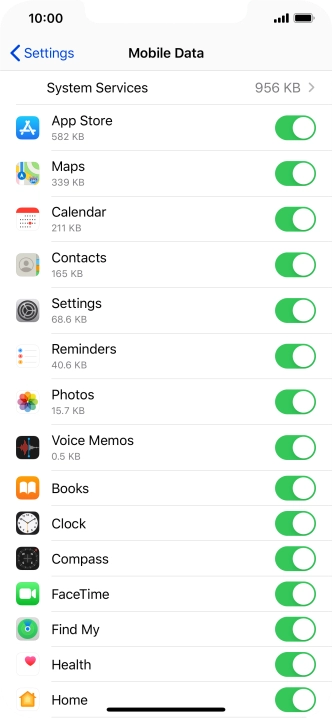 Slide your finger upwards starting from the bottom of the screen to return to the home screen.