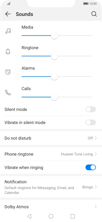 Press Phone ringtone.