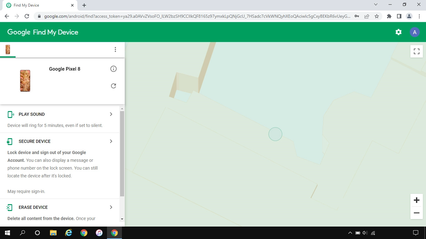 Click the required device.