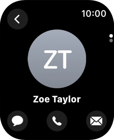 Press the call icon.