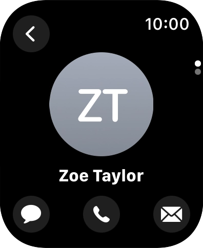 Press the call icon.