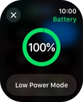 Press Low Power Mode.