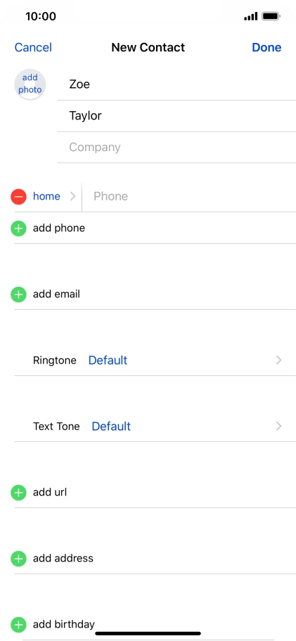 Press Phone and key in the required phone number.
