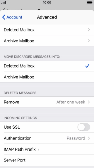 Press Authentication.