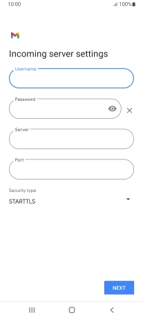 Press the field below 