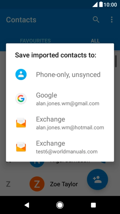 Press Phone-only, unsynced.
