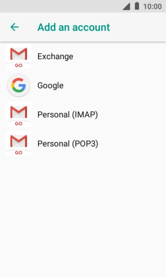 Press Personal (IMAP).