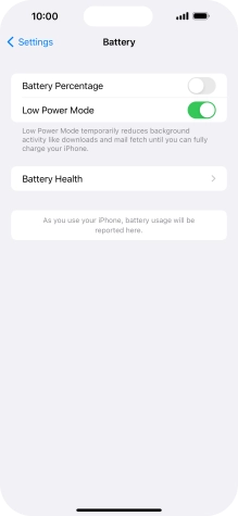 Slide your finger upwards starting from the bottom of the screen to return to the home screen.