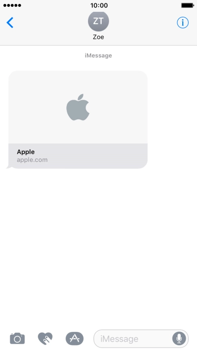 Go to the required message.