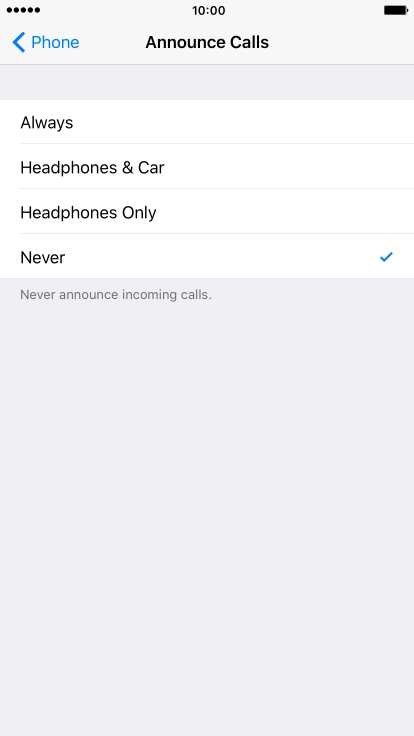 Press Always to turn on the function when silent mode is turned off.