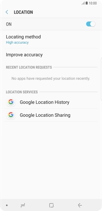Press Locating method.