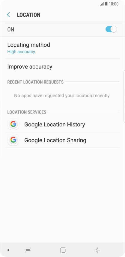 Press Locating method.